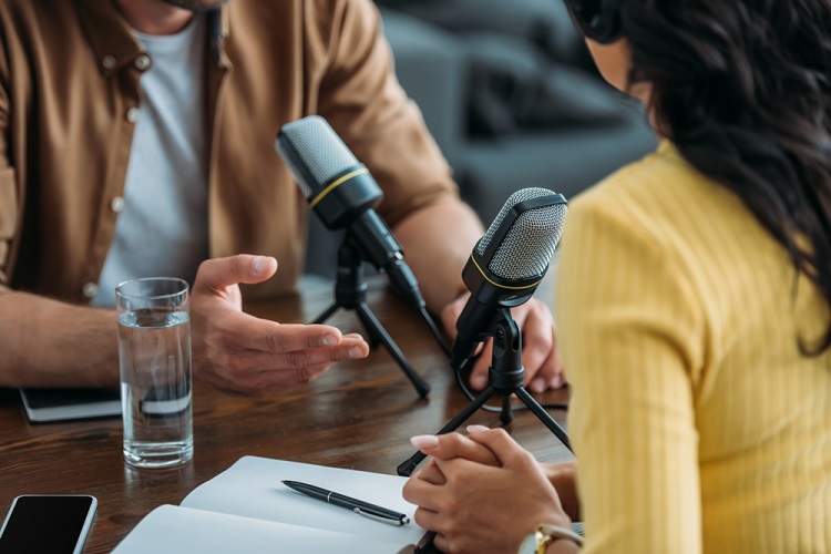 podcast starting
